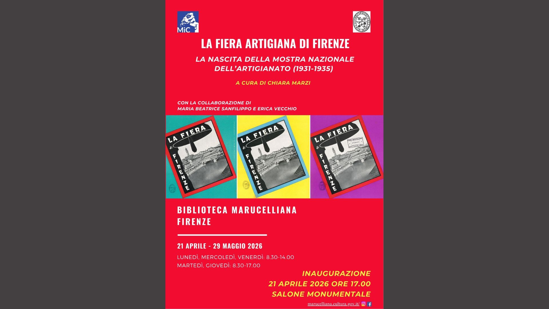 Mostra LA FIERA ARTIGIANA DI FIRENZE: La nascita della Mostra Nazionale dell’Artigianato (1931-1935)